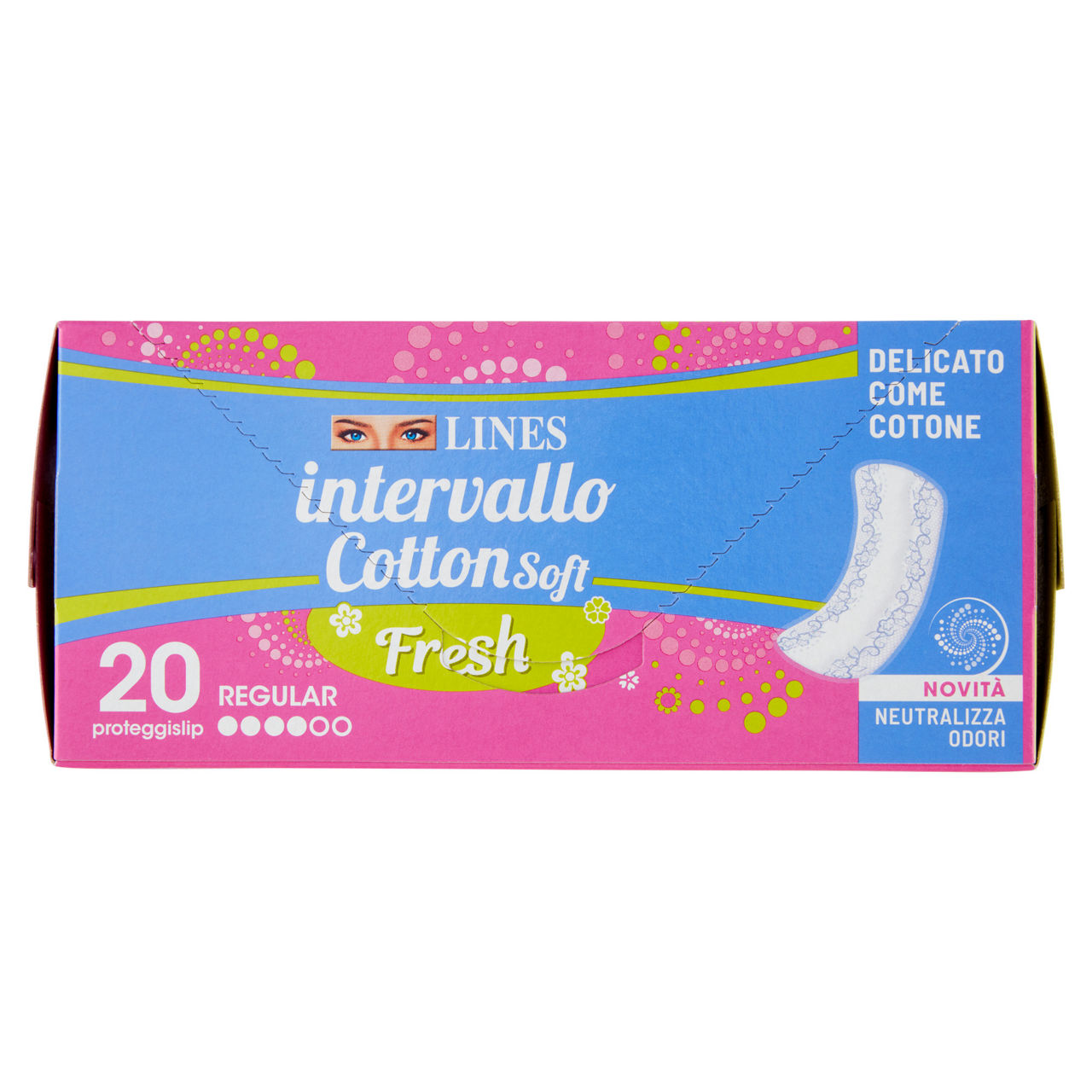 Salvaslip cotton soft regular disteso 20 pz - Immagine 01