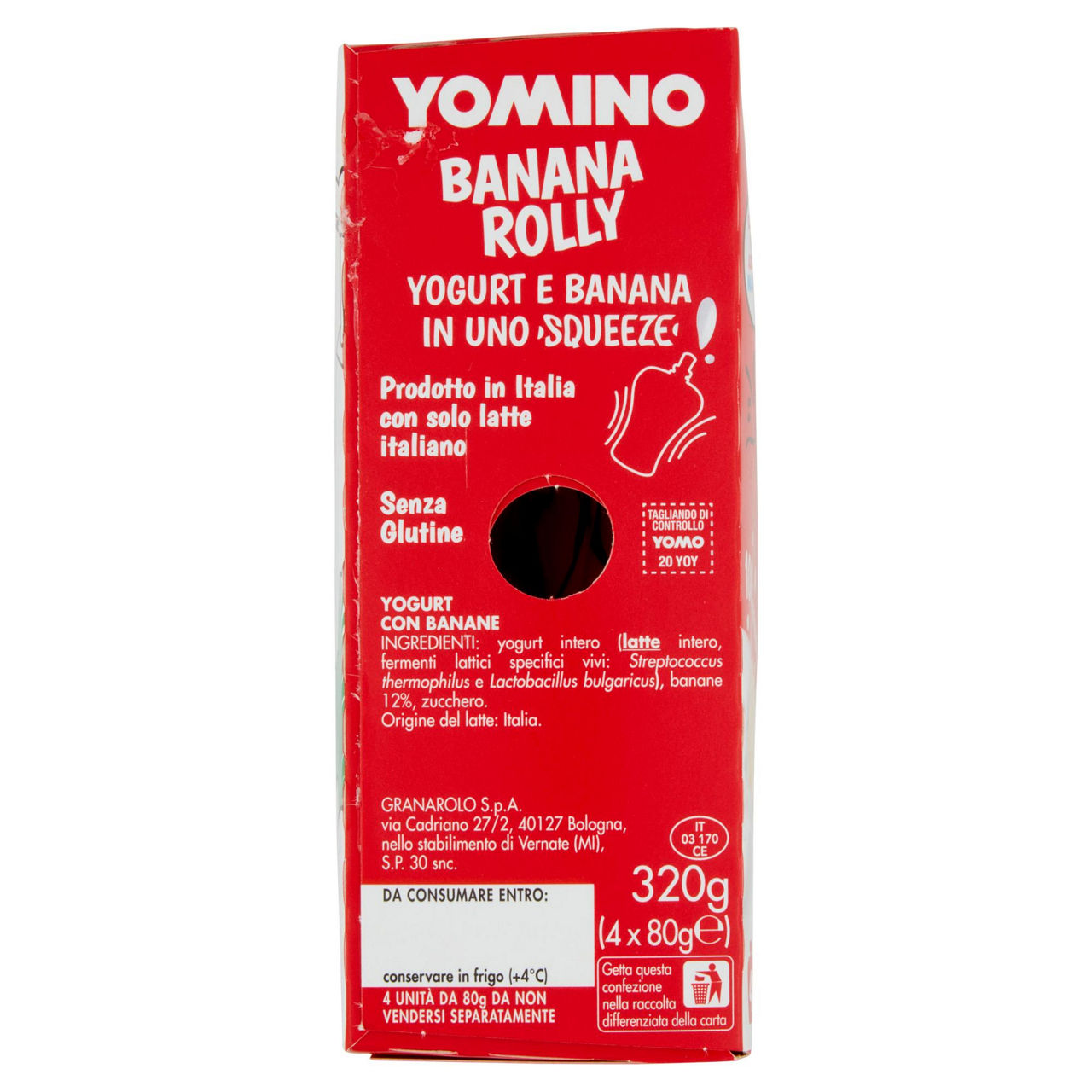 Yogurt da bere squeeze alla banana 4 pz da 80 gr - Immagine 21