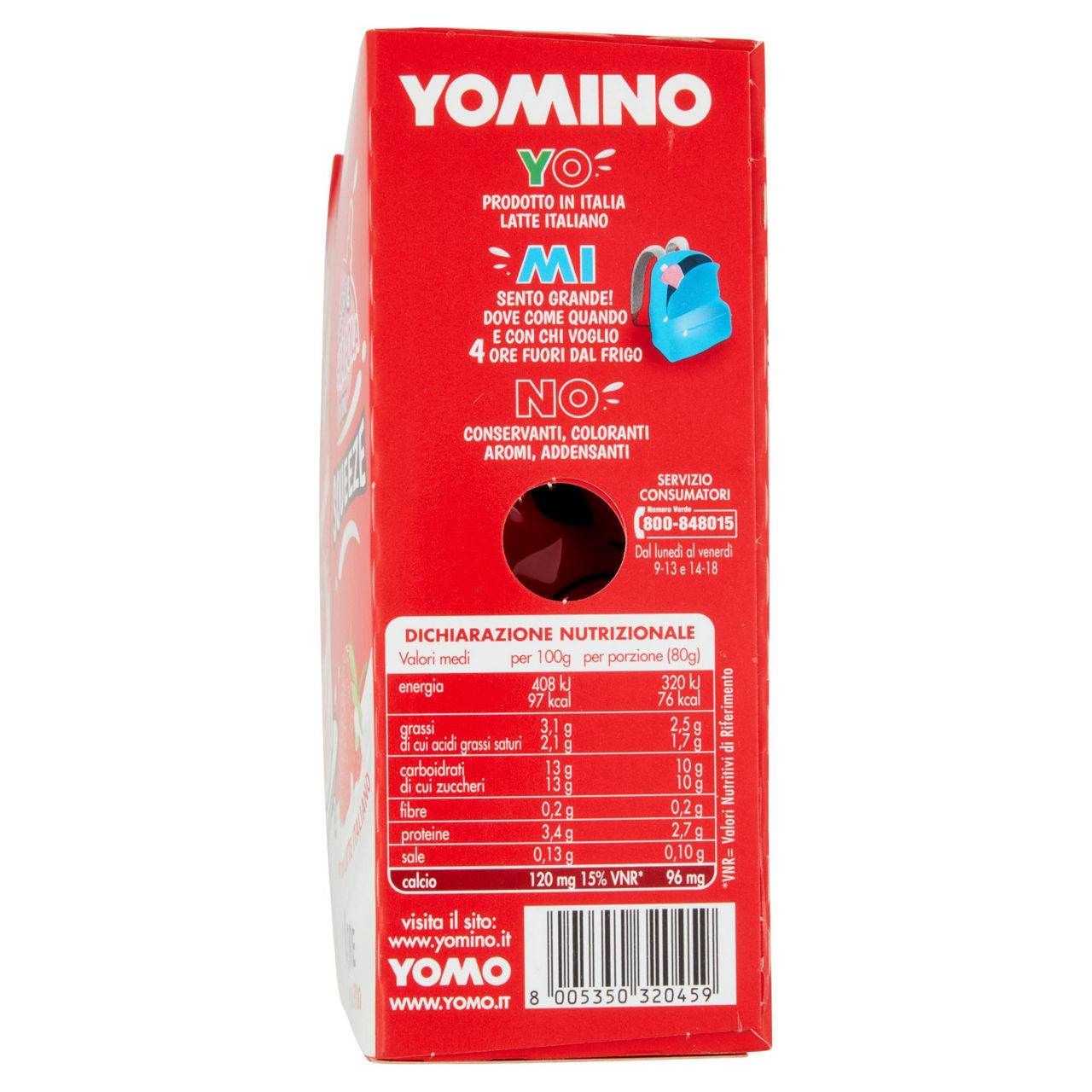 Yogurt da bere alla fragola 4 pz da 80 gr - Immagine 41