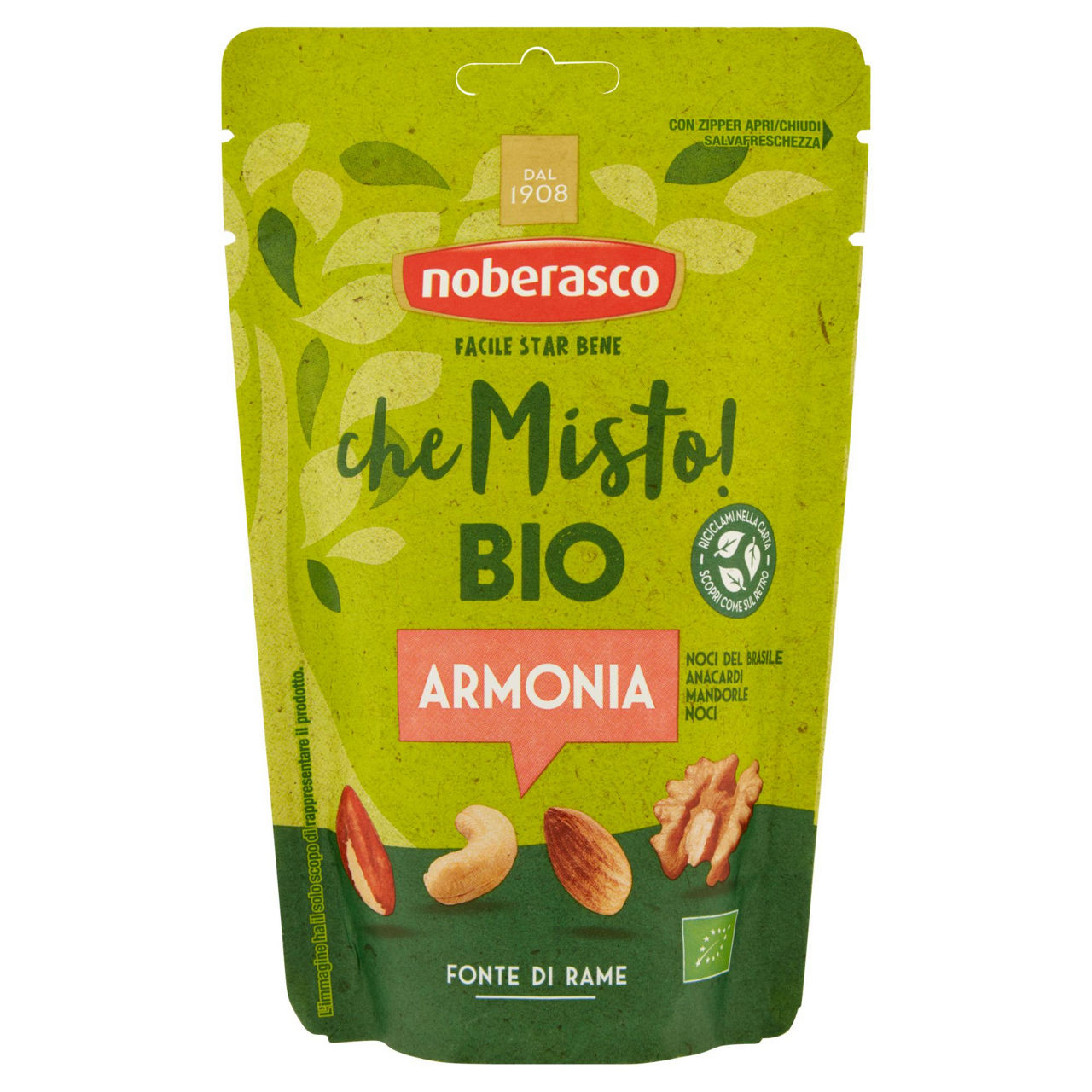 Mix armonia bio di frutta secca sgusciata 130 gr
