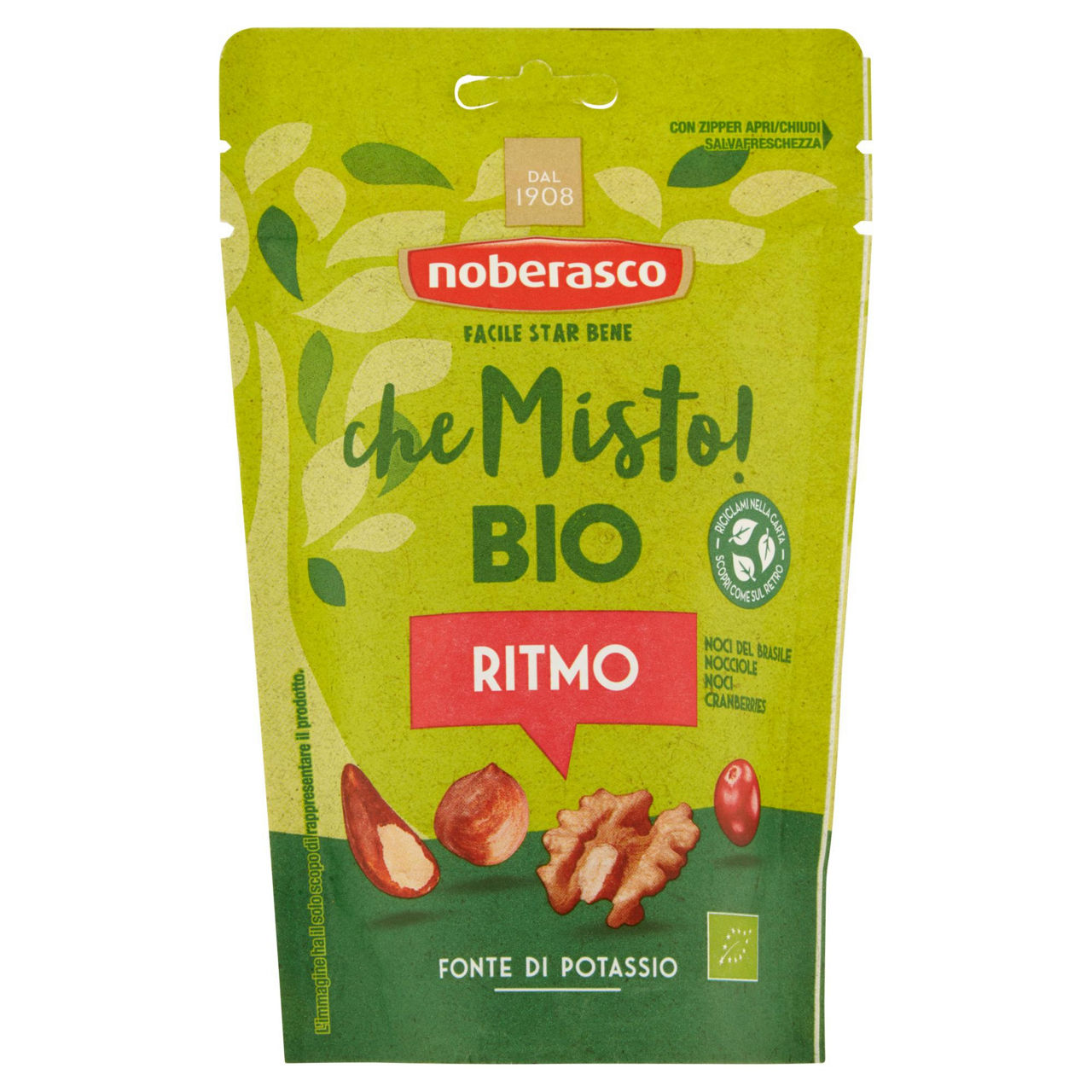 Mix ritmo bio di frutta secca sgusciata 130 gr