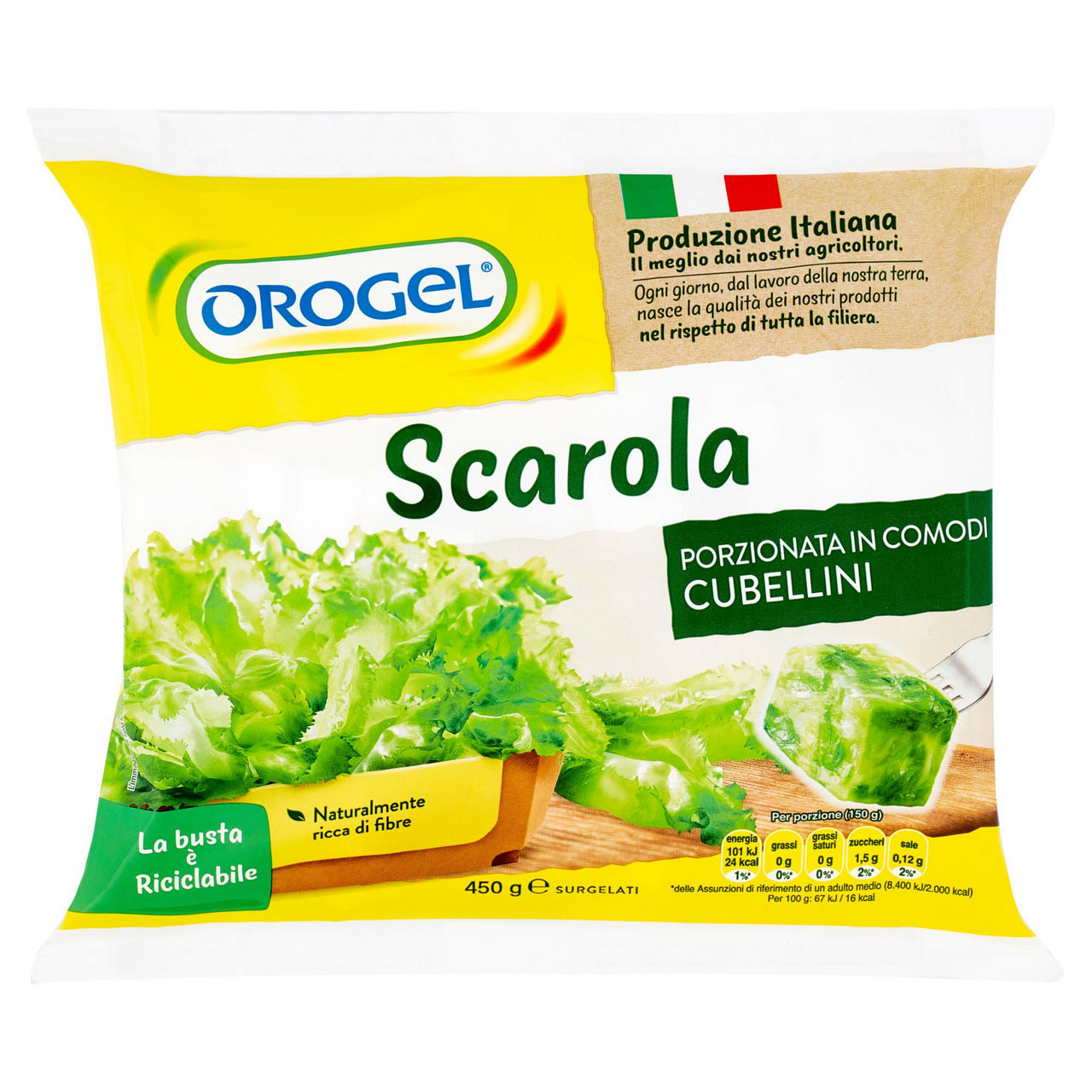 SCAROLA OROGEL BUSTA G 450 - Immagine 01