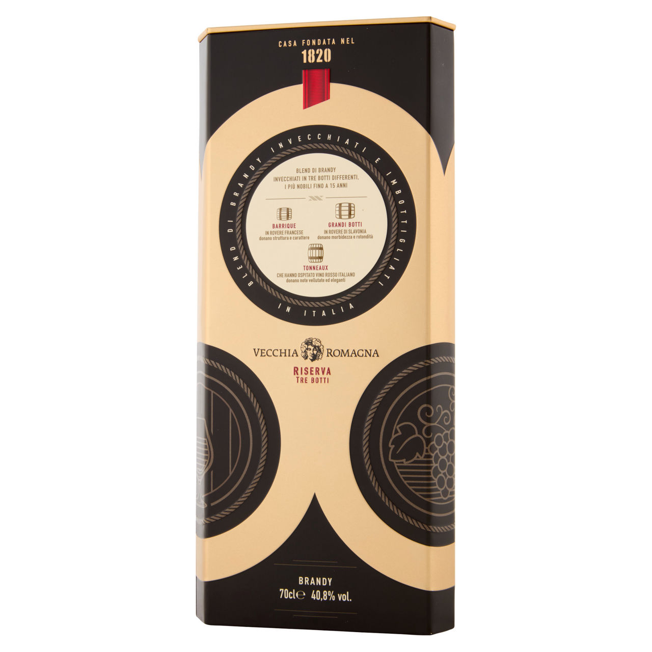 Brandy riserva 3 botti in astuccio 700 ml - Immagine 11