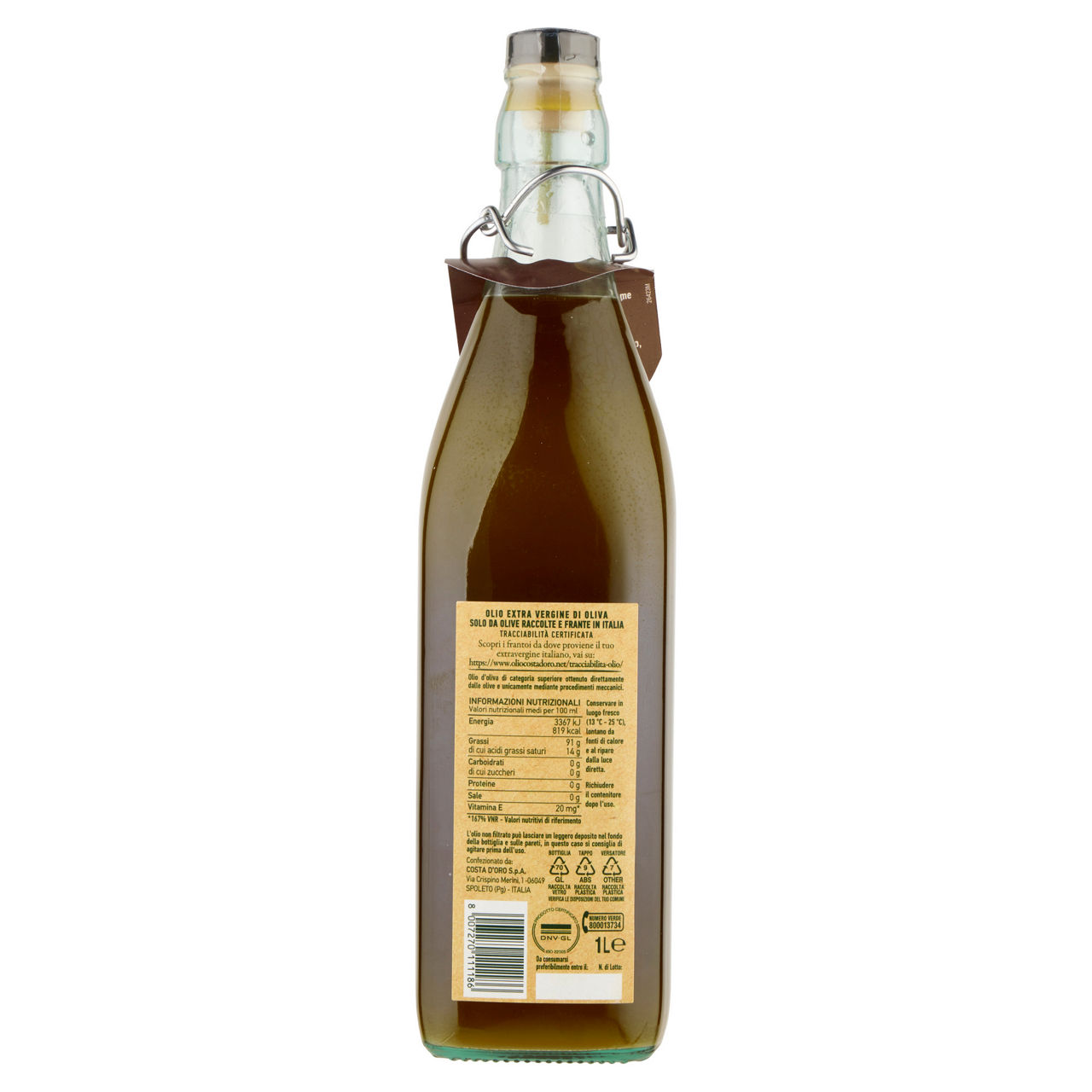 Olio extravergine di oliva nuovo raccolto estratto a freddo 1 lt - Immagine 31