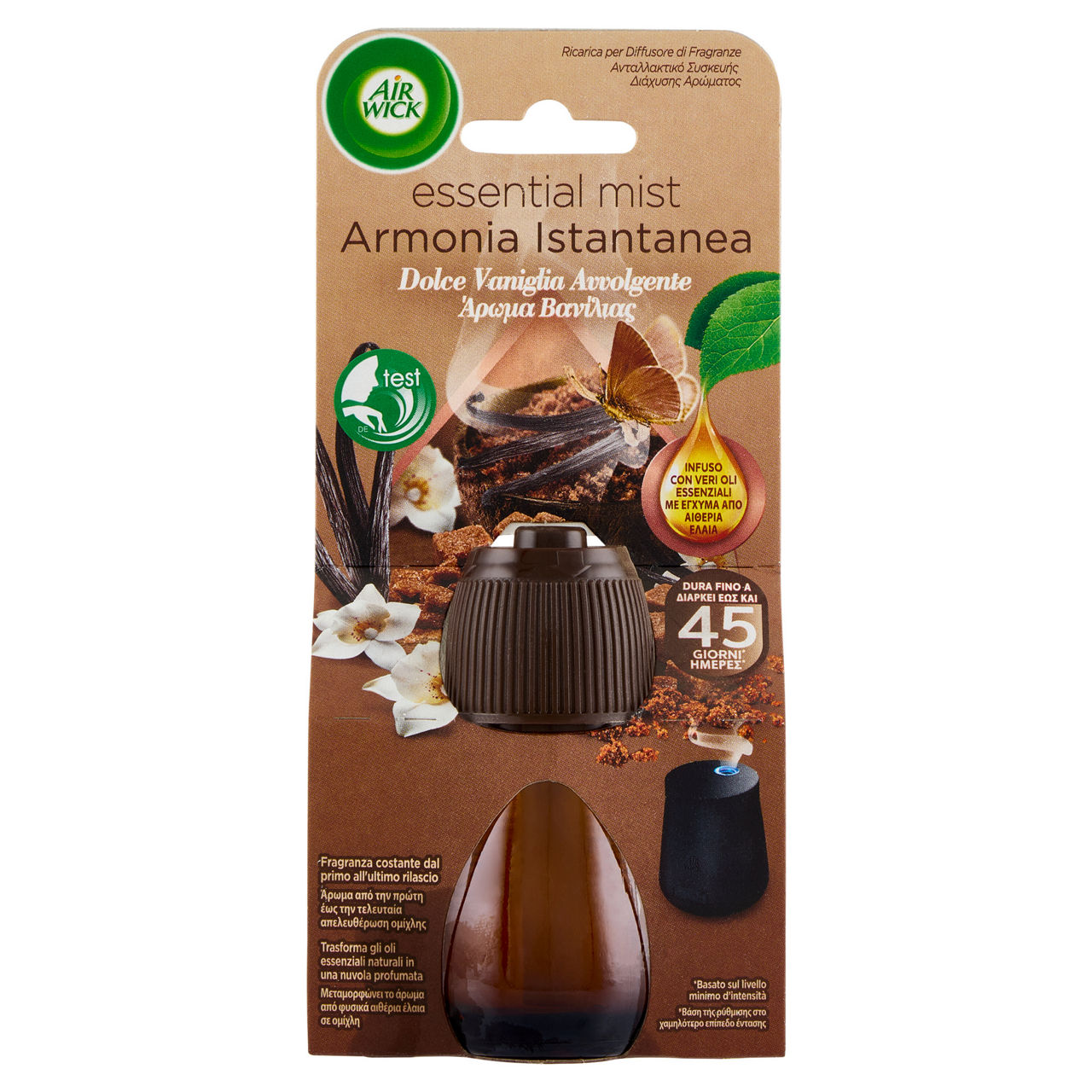 Ricarica per diffusore di fragranze con oli essenziali vaniglia e fiori di ciliegio 20 ml - Immagine 01