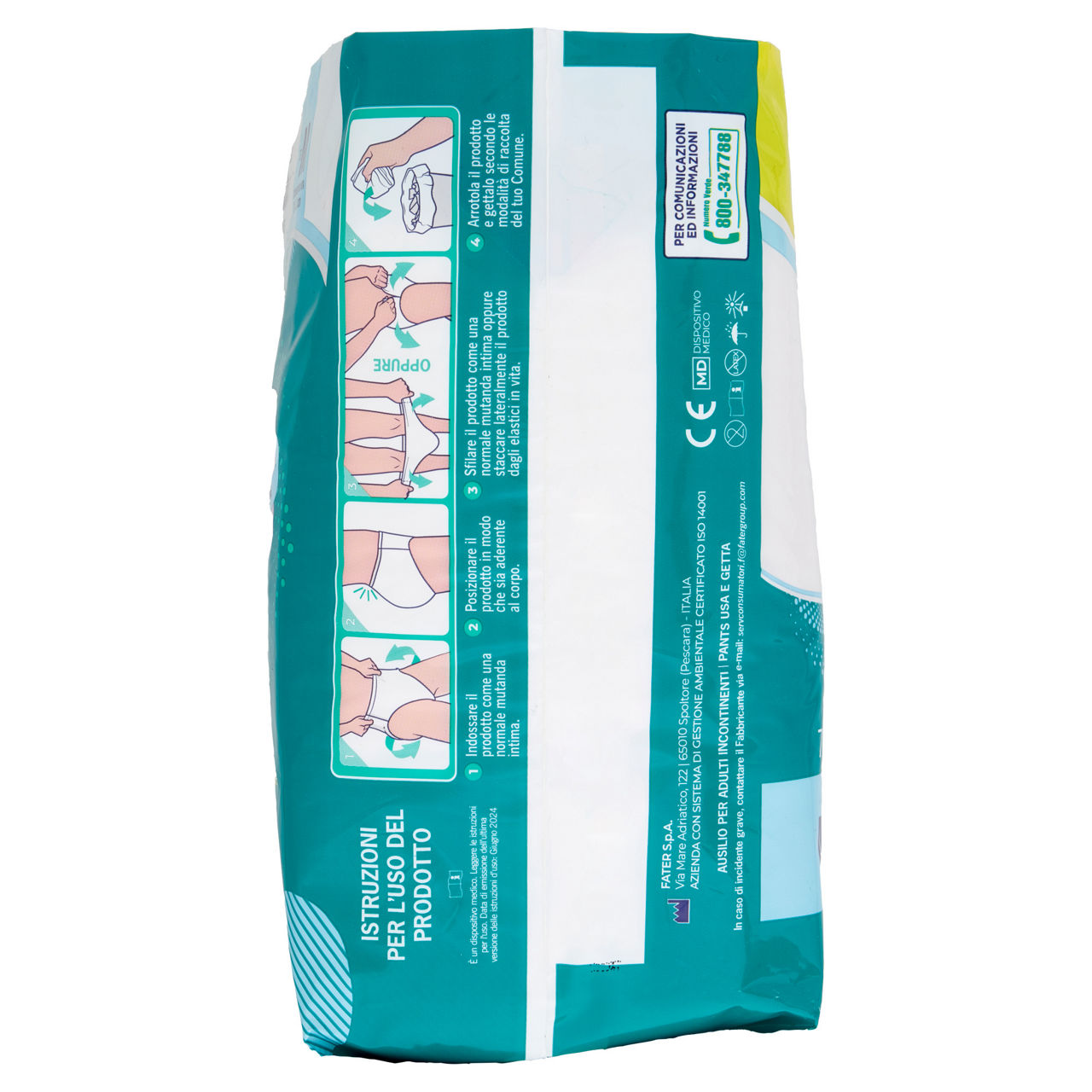 ASSORBENTI PER INCONTINENZA LINES SPECIALIST PANTS UNISEX PLUS M PZ.7 - Immagine 21