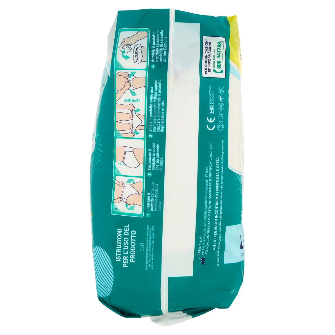 ASSORBENTI PER INCONTINENZA LINES SPECIALIST PANTS UNISEX PLUS L PZ.7 - Immagine 31