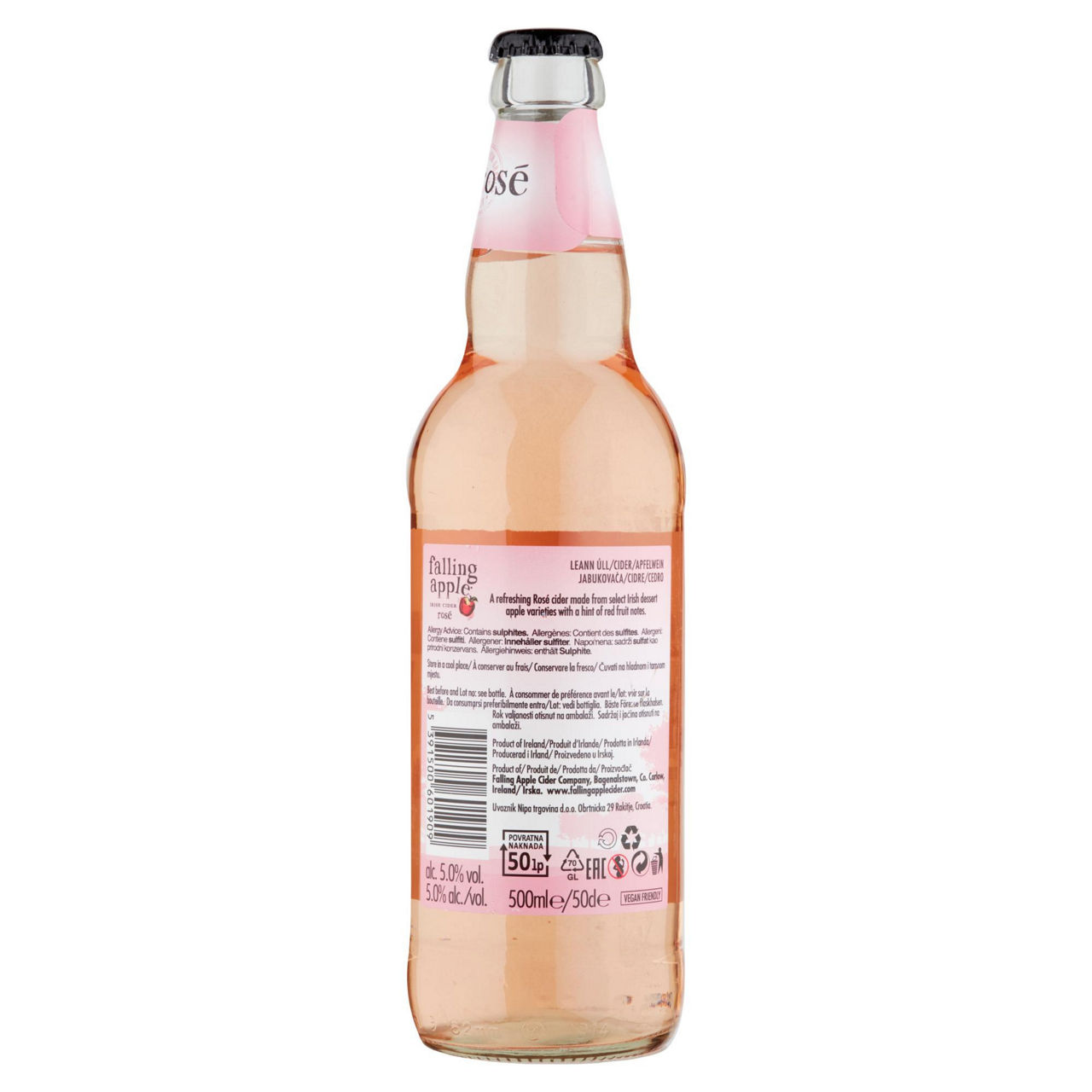 Aperitivo Irish Cider Rosè 500 ml - Immagine 51