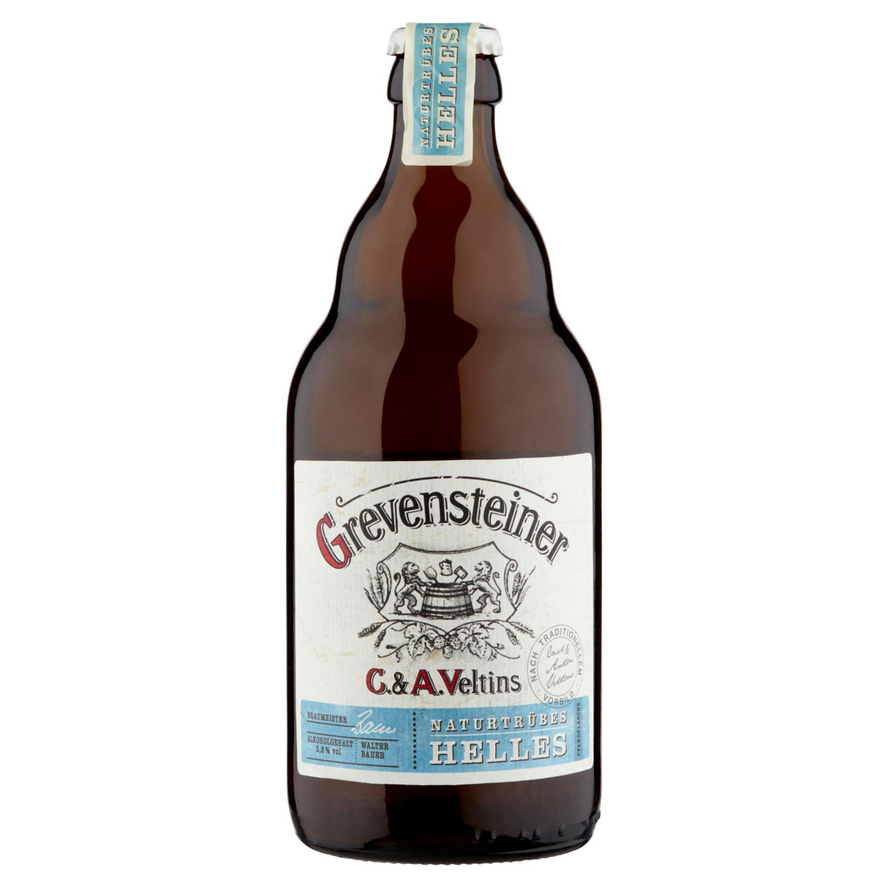 Birra veltins gravensteiner helles 5,2 gradi bottiglia ml 500 - Immagine 01