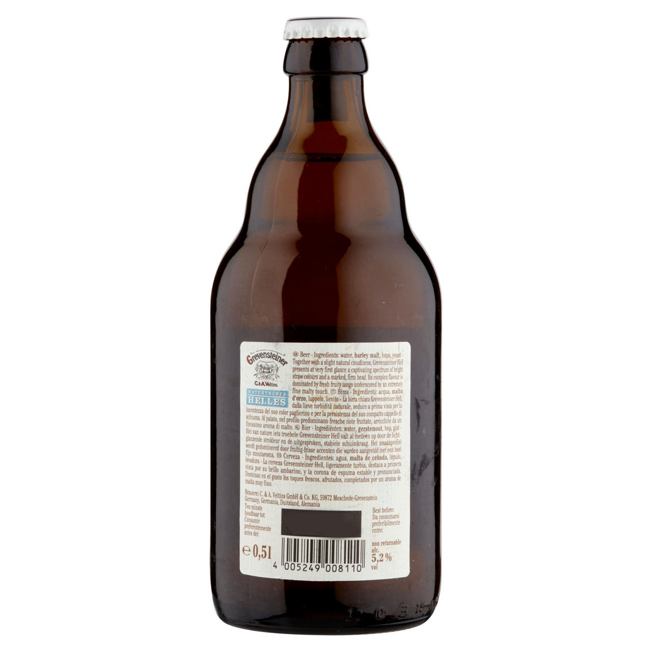 Birra veltins gravensteiner helles 5,2 gradi bottiglia ml 500 - Immagine 31