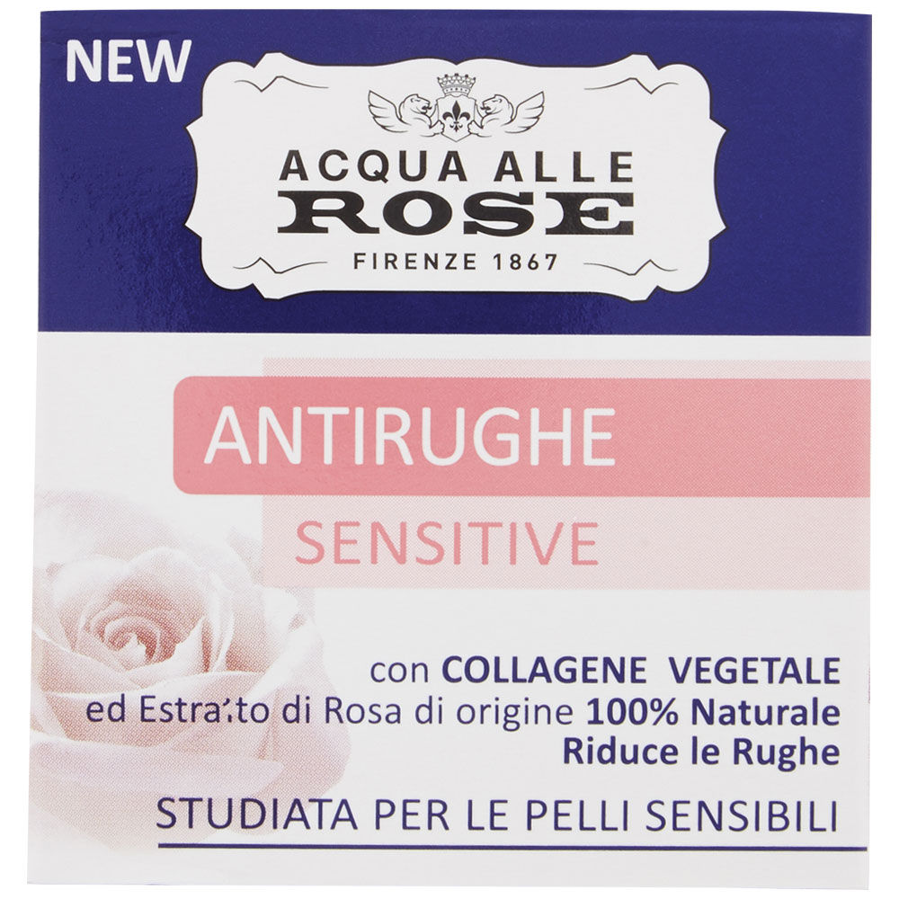 Crema viso antirughe sensitive 50 ml - Immagine 01