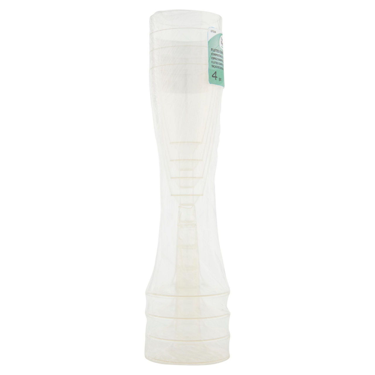 Flute pla trasparenti perlafesta pz 4 - Immagine 31