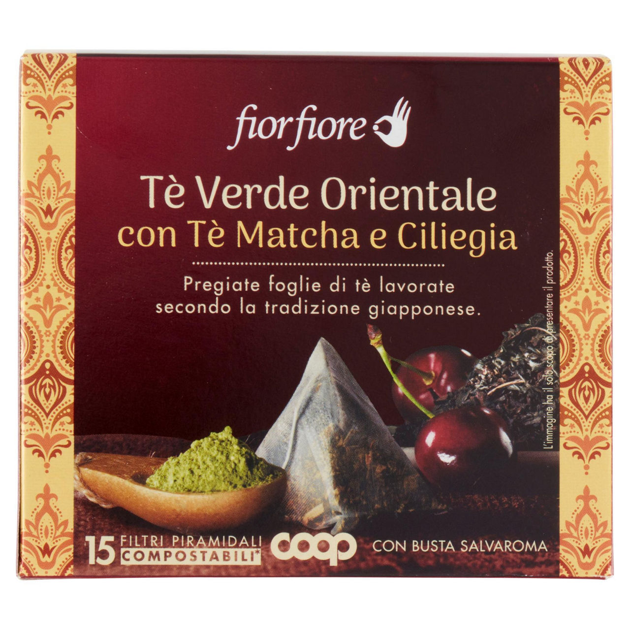 The verde orientale con the matcha e ciliegia 15 filtri - Immagine 41