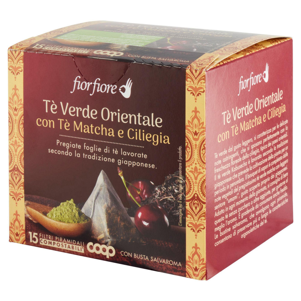 The verde orientale con the matcha e ciliegia 15 filtri - Immagine 21