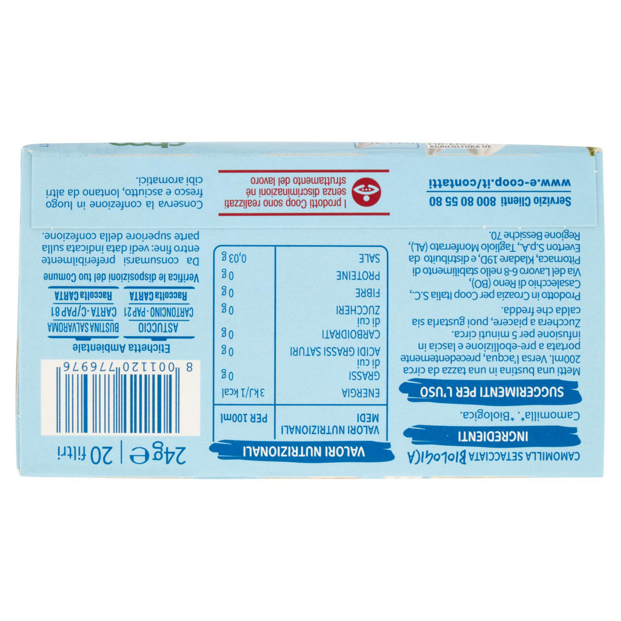 Camomilla setacciata bio 20 filtri - Immagine 41