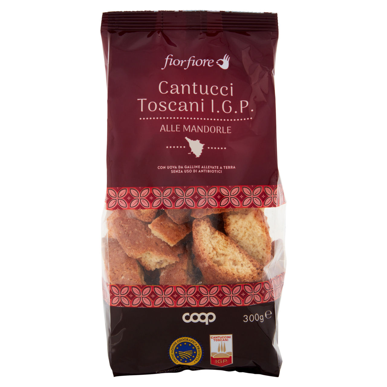 Cantucci Toscani IGP alle mandorle 300 gr - Immagine 01