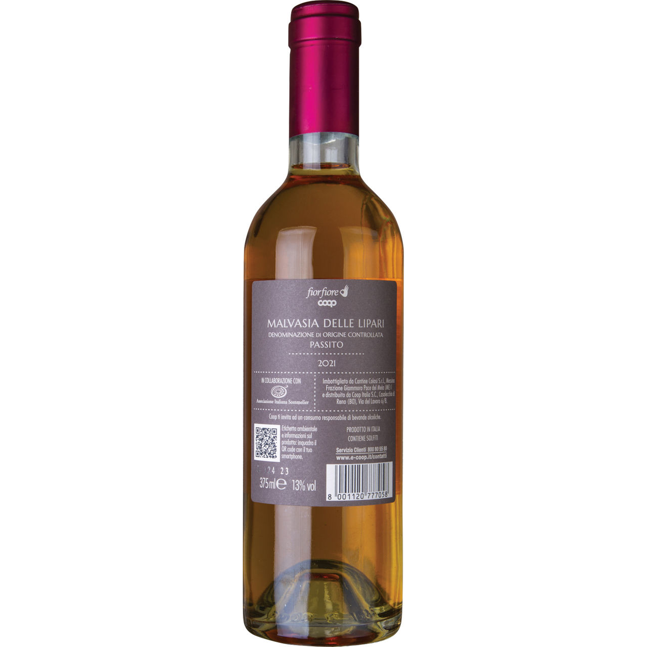 Malvasia delle Lipari DOC Passito 375 ml - Immagine 11
