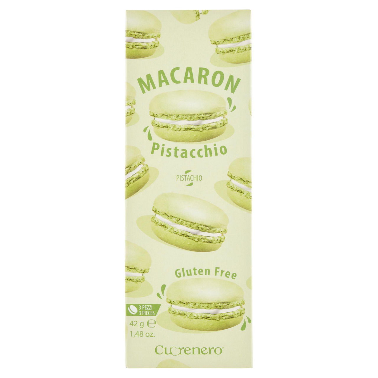 Macaron pistacchio cuorenero g 42