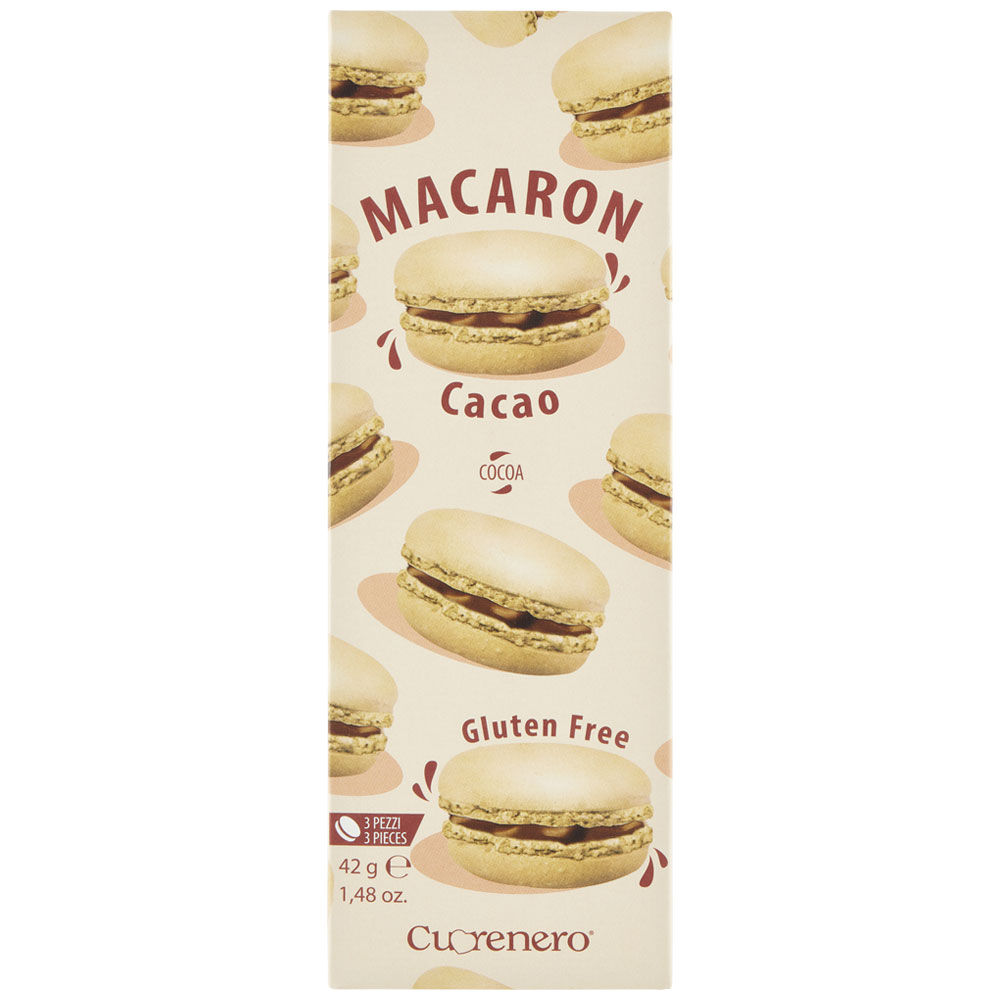 Macaron cioccolato gr42