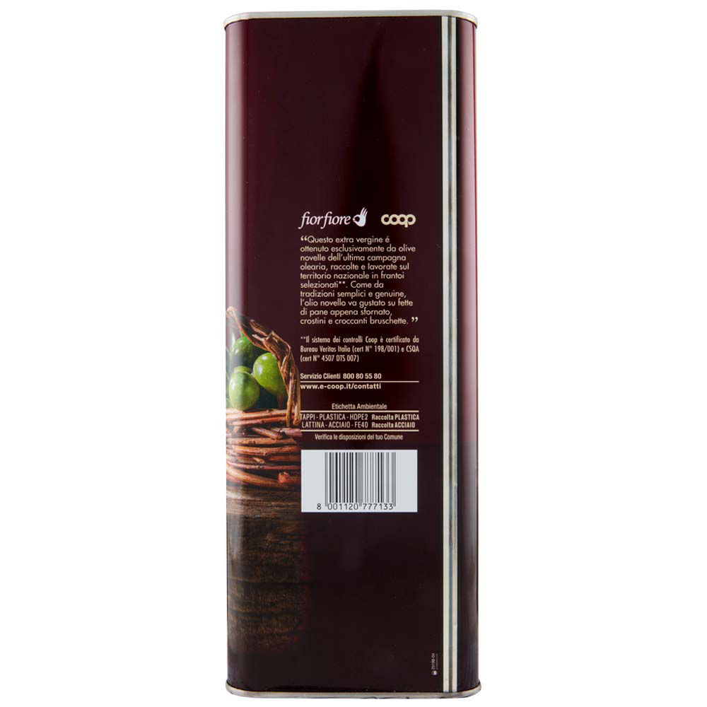 Olio extra vergine di oliva 100% italiano Nuovo Raccolto latta 5 lt - Immagine 41