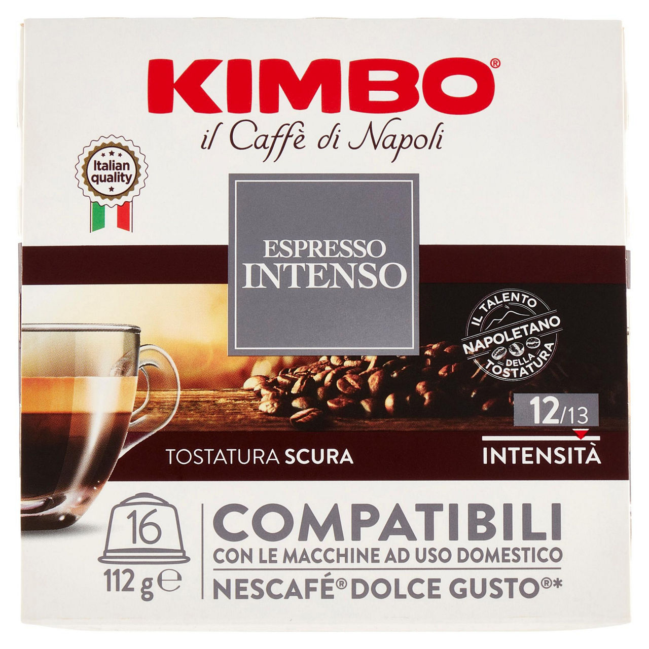 Caffè in capsule intenso compatibili con Dolce Gusto 16 pz - Immagine 01