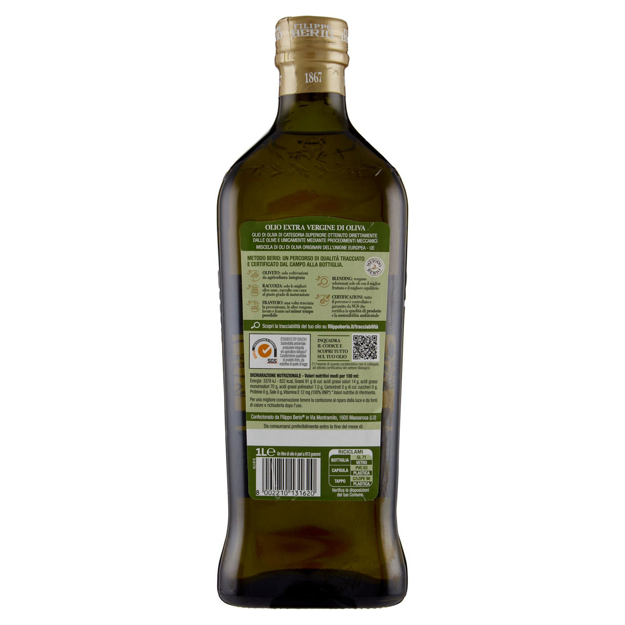 Olio extra vergine di oliva classico 1 lt - Immagine 31