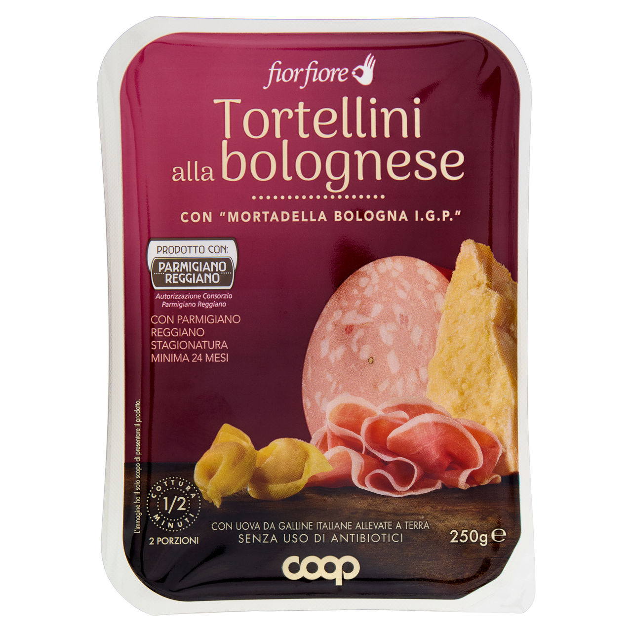 Tortellini freschi alla Bolognese 250 gr - Immagine 01