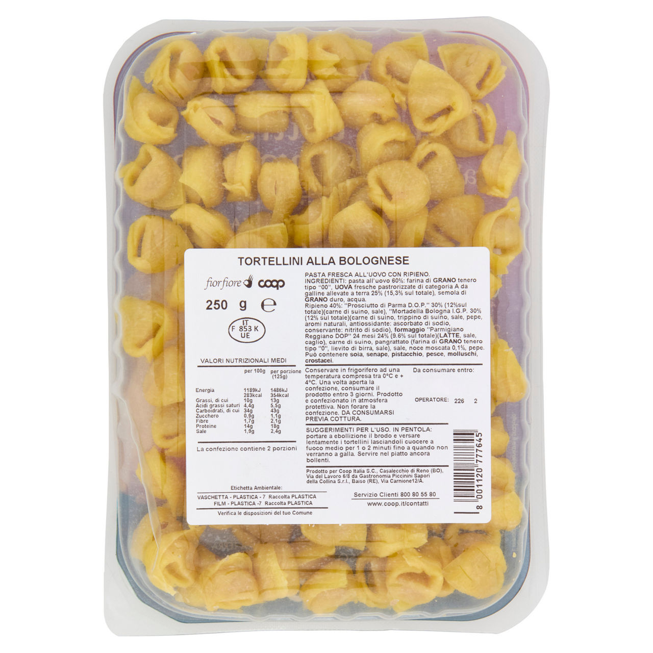 Tortellini freschi alla Bolognese 250 gr - Immagine 21