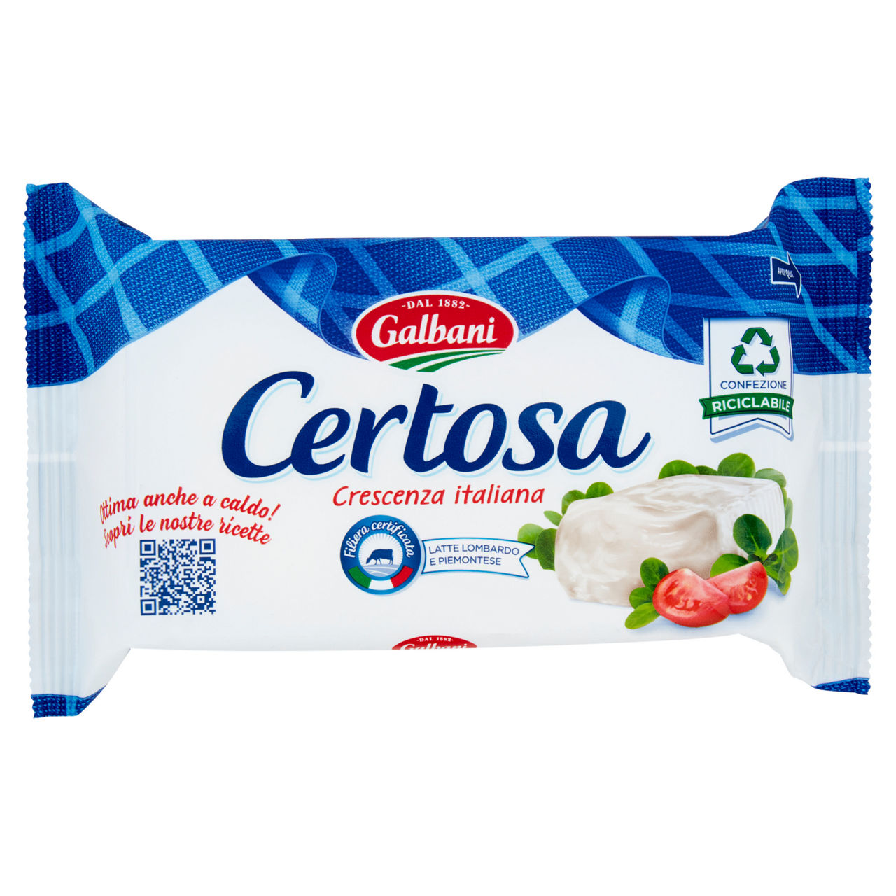 Crescenza di latte Lombardo e Piemontese 165 gr - Immagine 01
