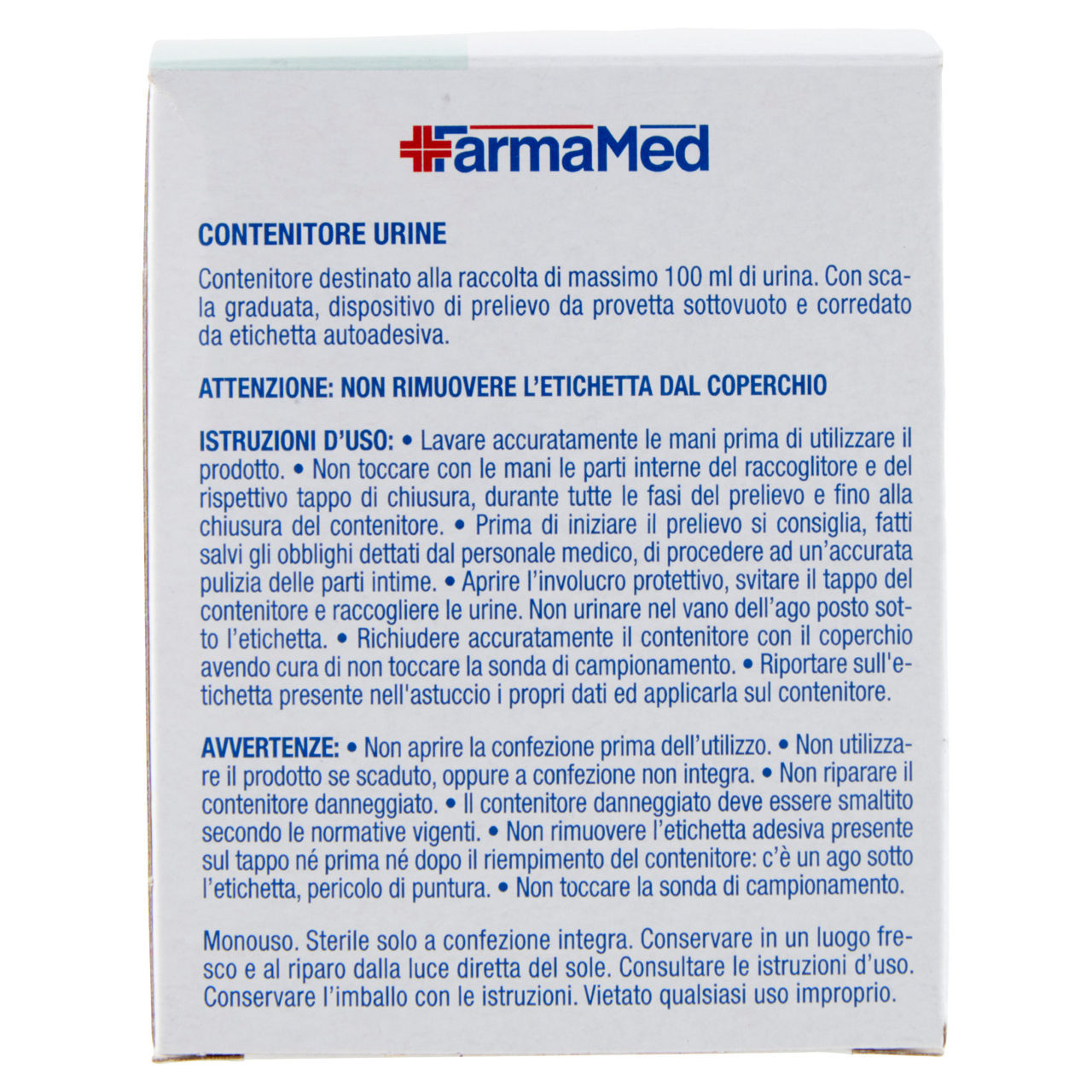 Contenitore urine farmamed disp.prelievo pz.1 - Immagine 21