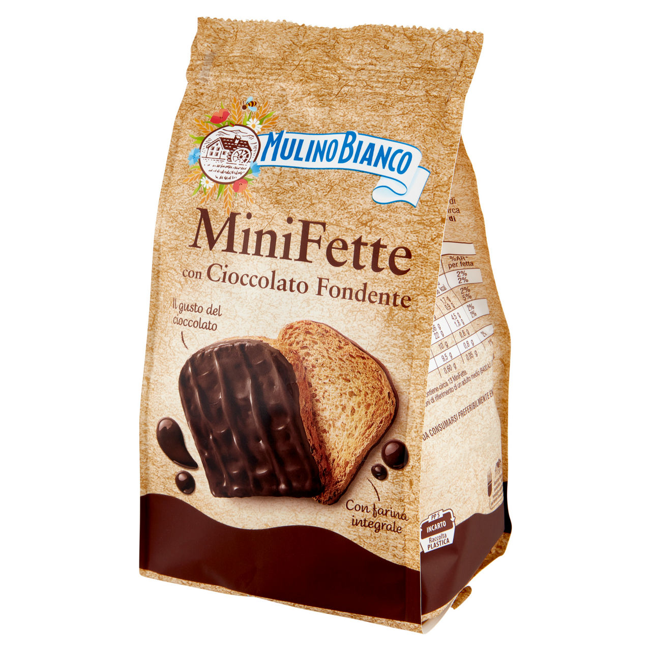 Mini fette biscottate integrali con cioccolato fondente 110 gr - Immagine 51