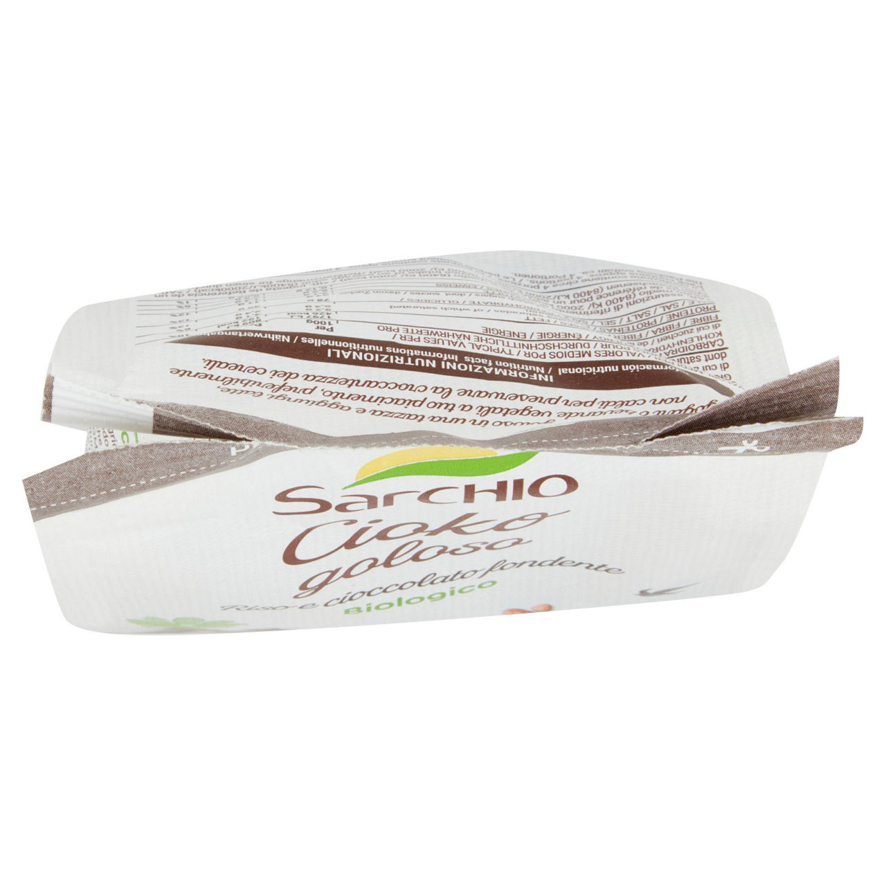 Riso croccante con cioccolato fondente bio cioko senza glutine 200 gr - Immagine 41