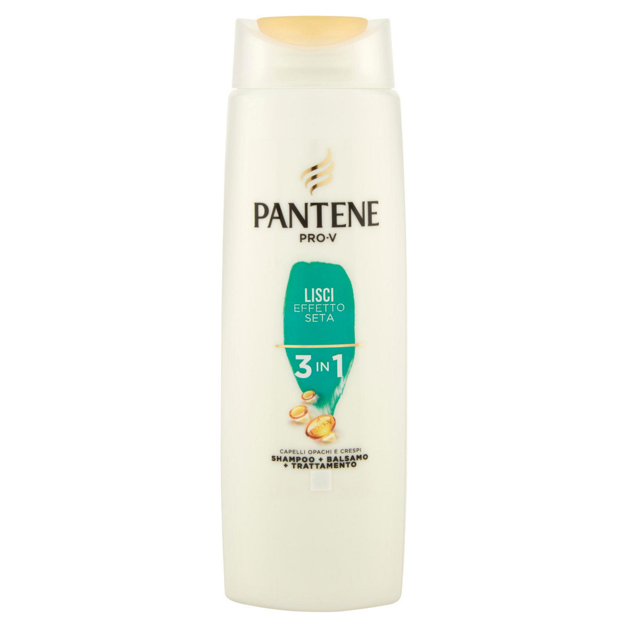 Shampoo ProV 3in1 Shampo+Balsamo+Trattamento Lisci Effetto Seta 225 ml - Immagine 01