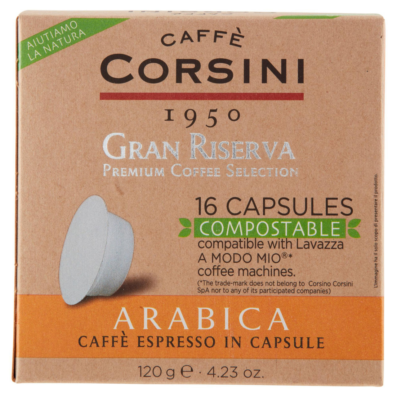Caffè in capsule arabica compatibili con Lavazza A Modo Mio 16 pz - Immagine 51