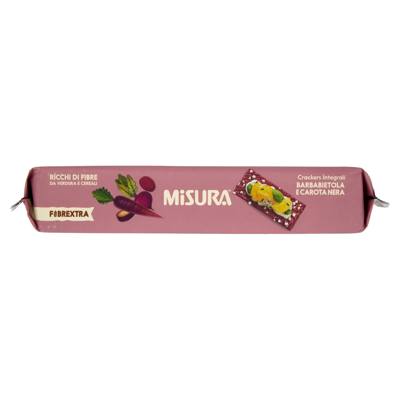 Crackers fibre extra integrale barbabietola e carota nera misura flow-pack g 385 - Immagine 21
