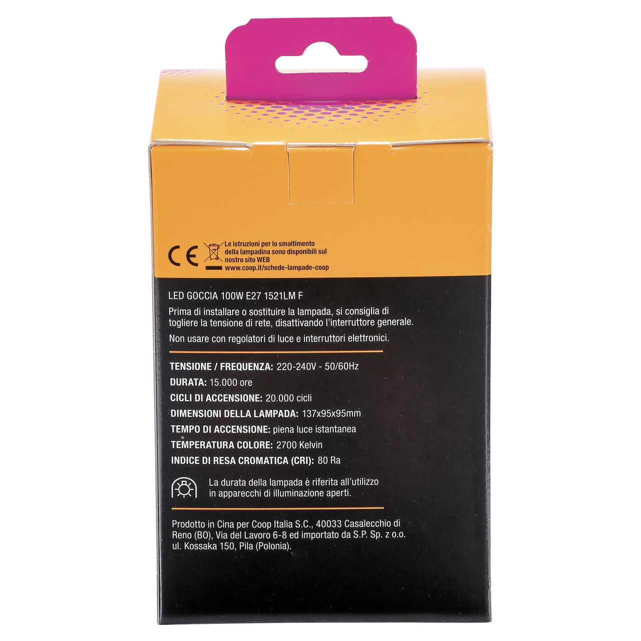 Led globo coop 100w e27 1521lm a+ - Immagine 11