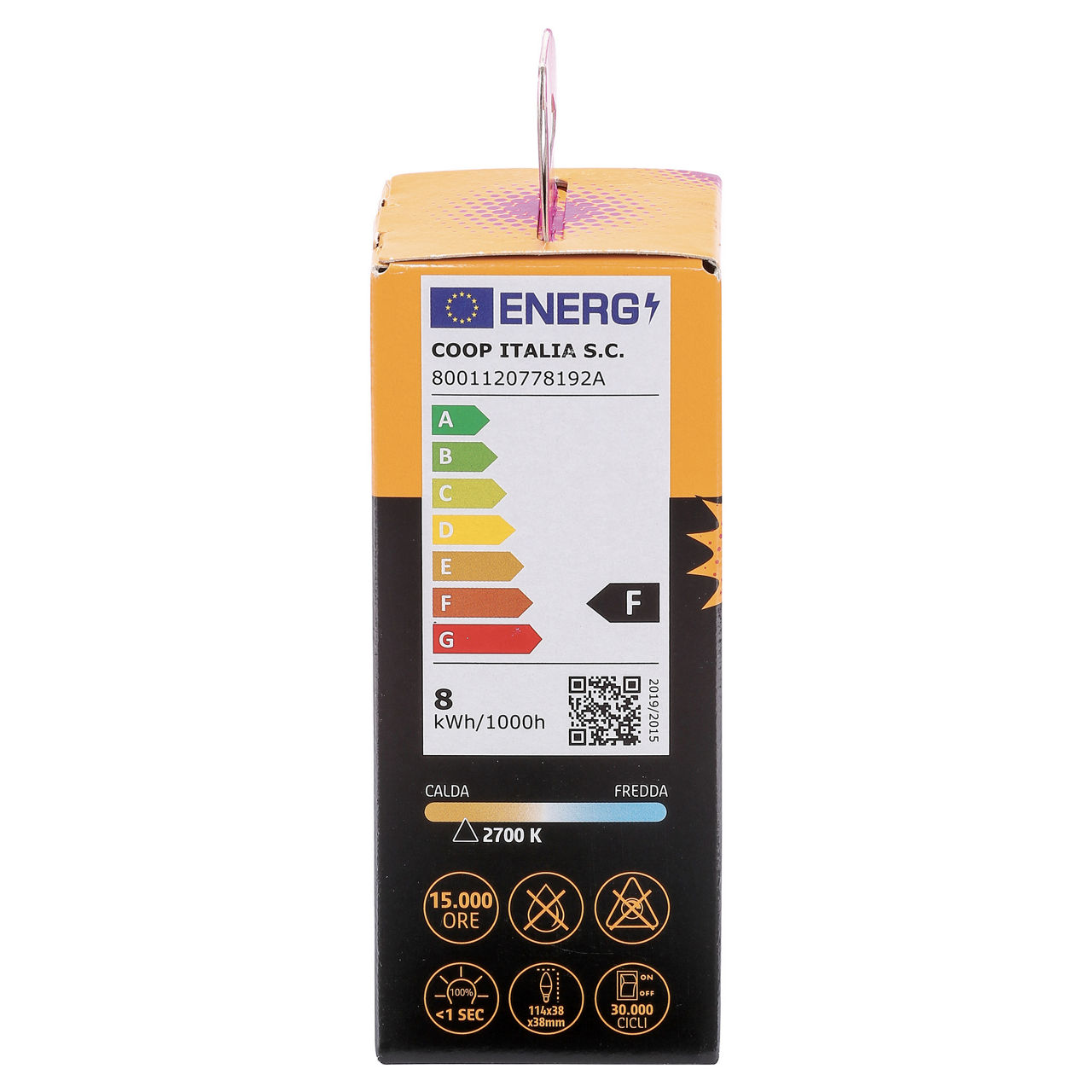 Led candela coop 60w e14 806lm a+ - Immagine 21