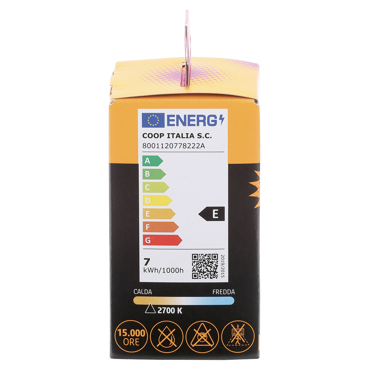 Led fil goccia coop 60w e27 806lm 2700k - Immagine 21