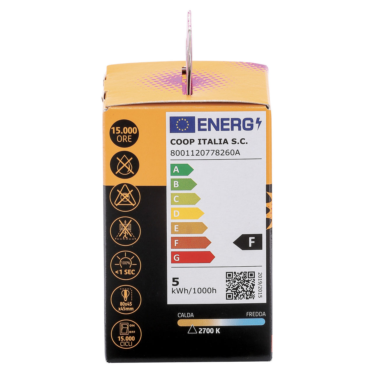 Led in sfera coop 40w e14 470lm 2700k - Immagine 21