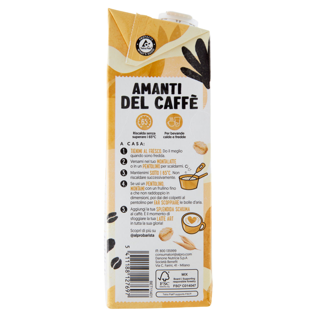 Bevanda di avena tipo Barista senza zuccheri aggiunti 1 lt - Immagine 31
