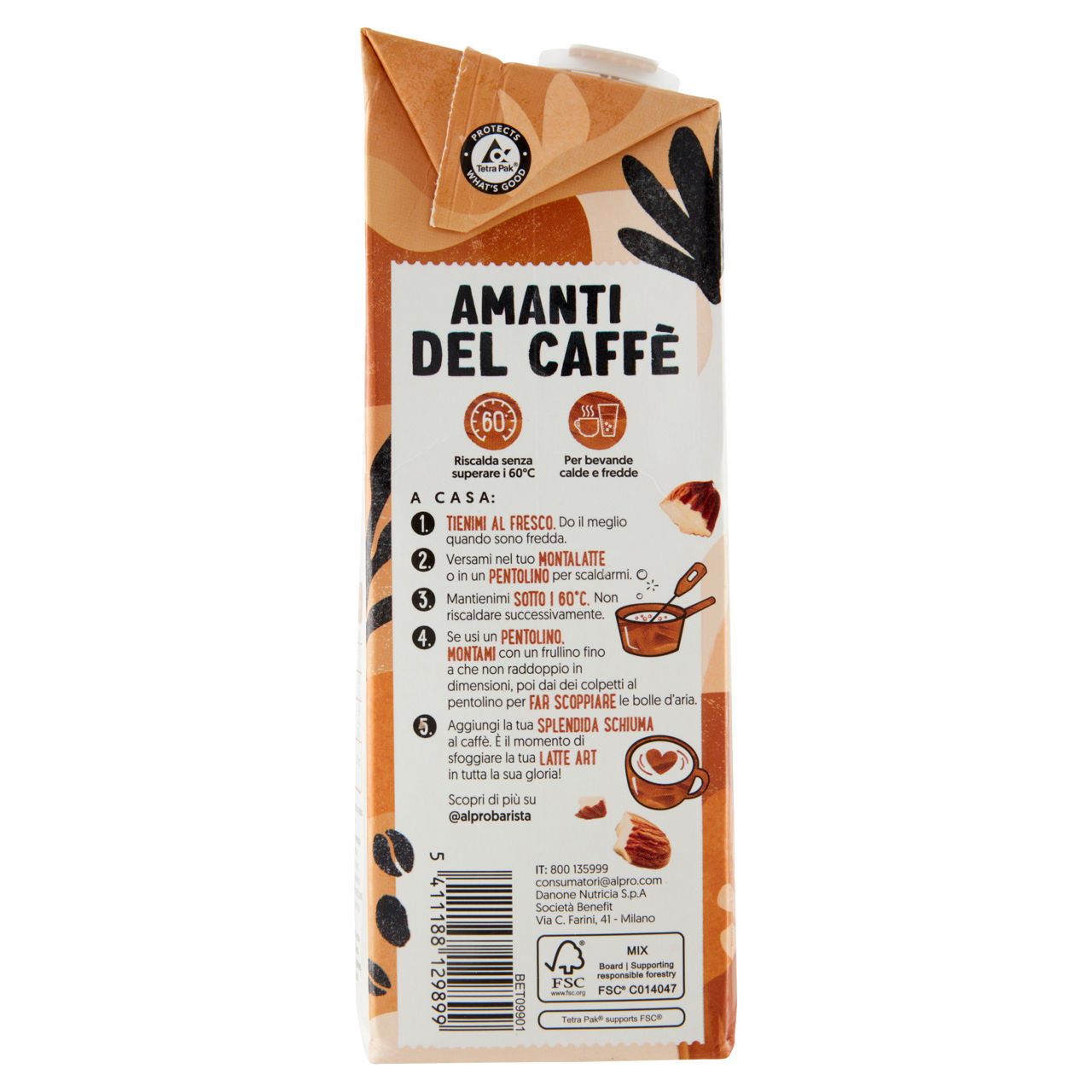 Bevanda di mandorla tipo barista 1 lt - Immagine 21