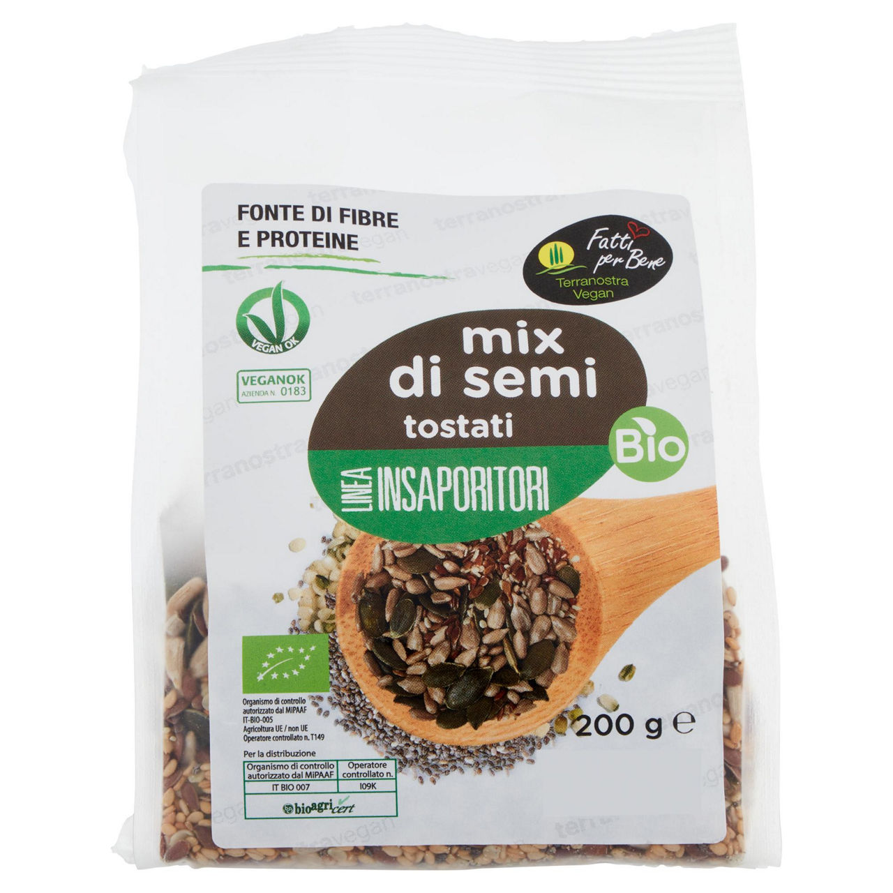 Insaporitore mix di semi tostati bio g200 - Immagine 01