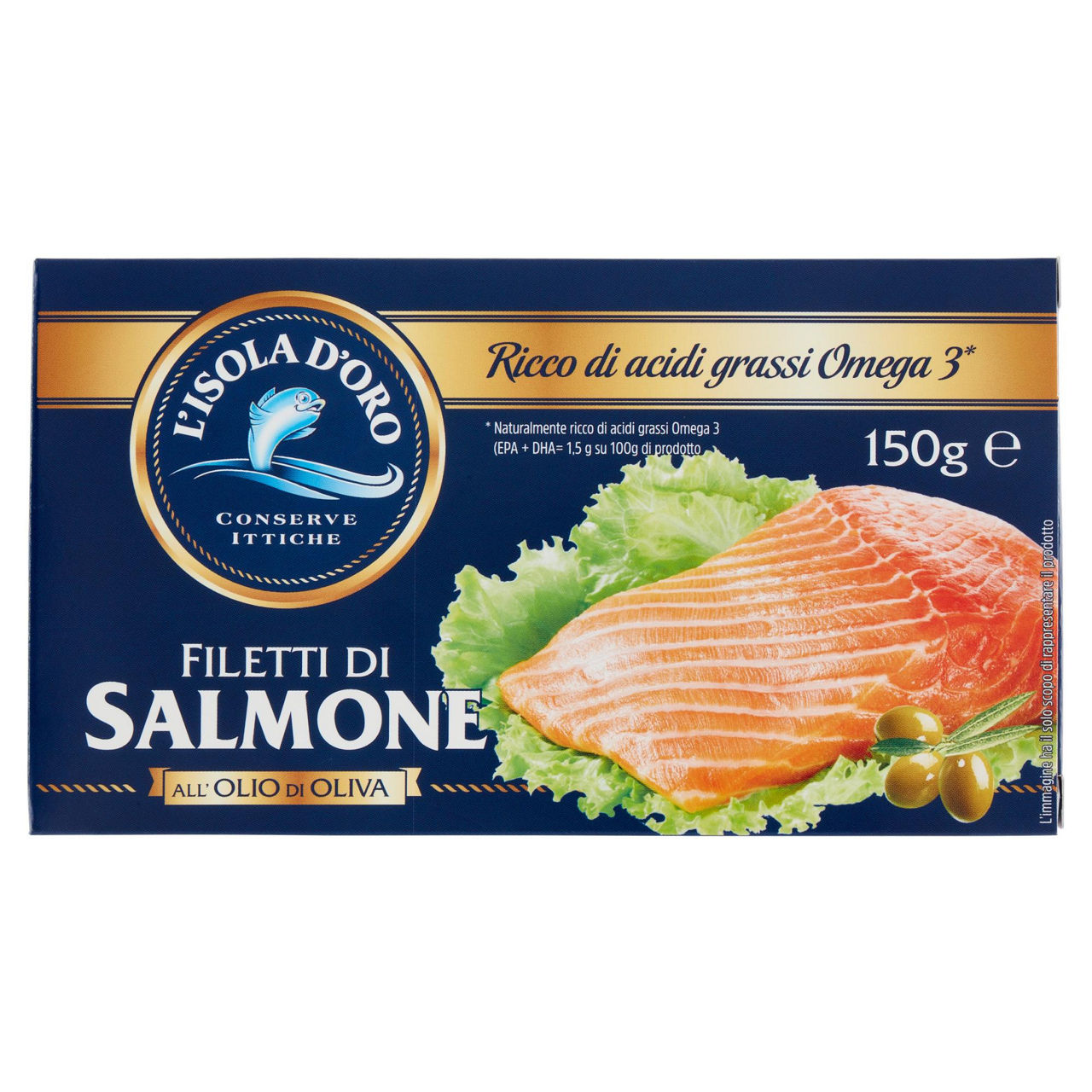 Salmone o/o isola d'oro gr150