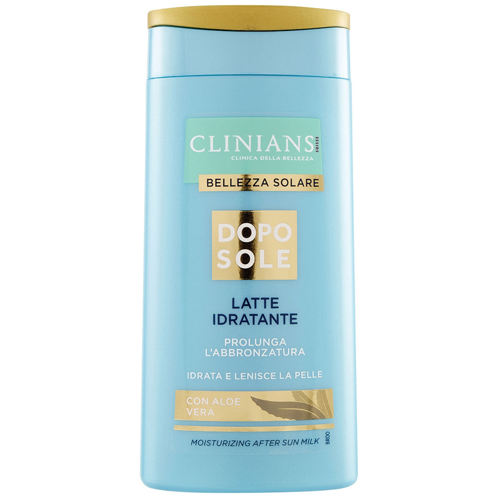 Latte doposole idratante e lenitivo con aloe vera 200 ml
