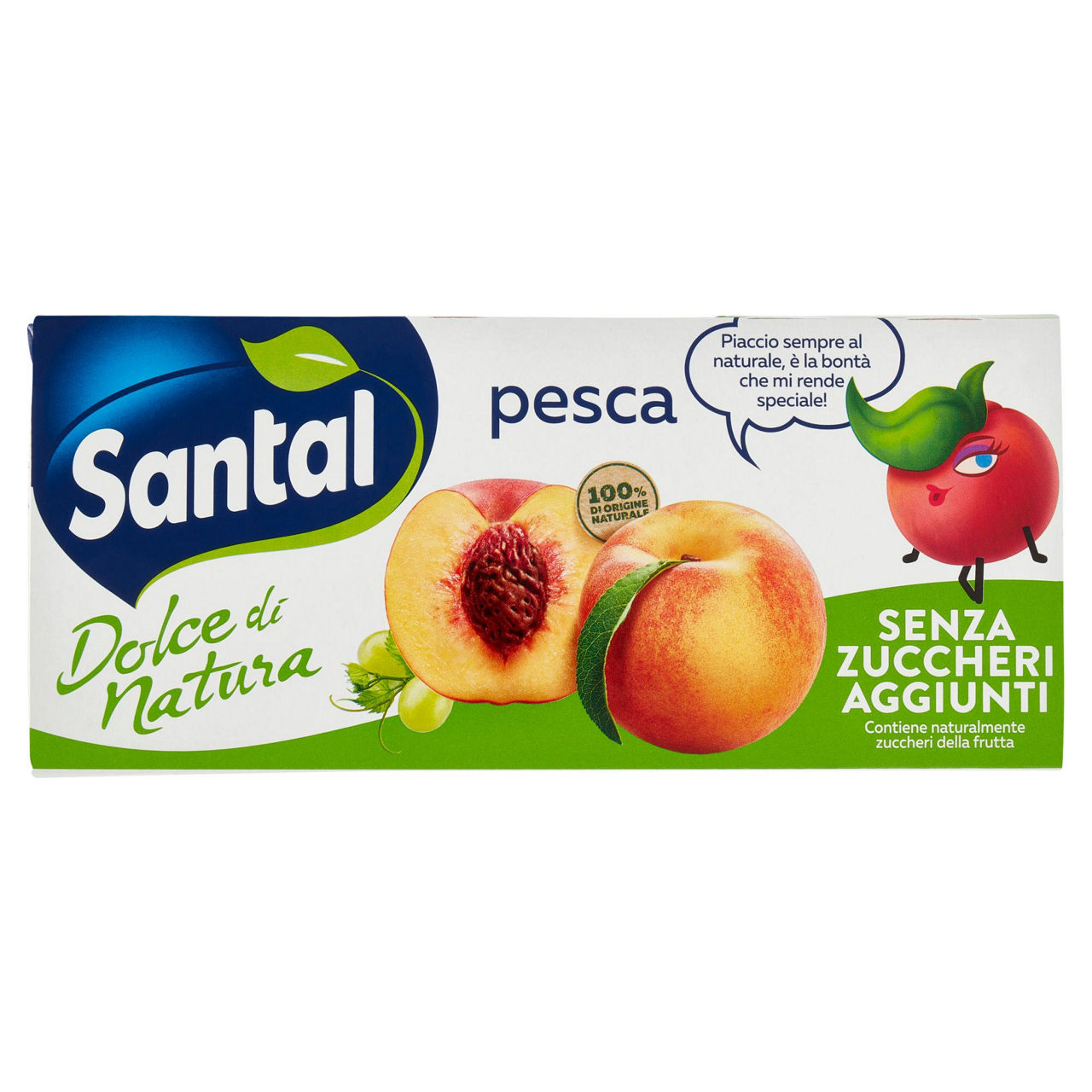 Bevanda alla pesca senza zuccheri aggiunti 3 pz x 200 ml