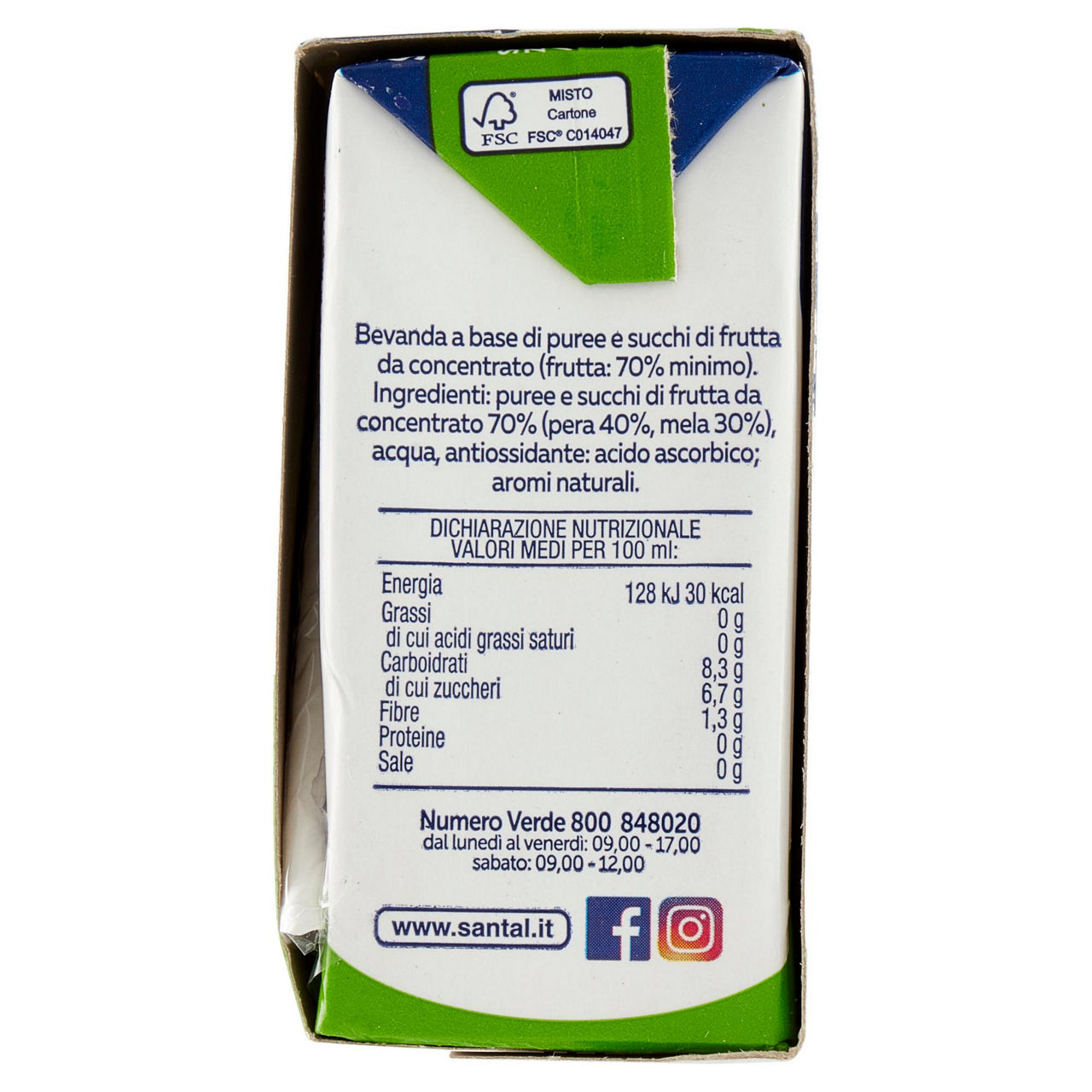 Bevanda alla pera senza zuccheri aggiunti 3 pz x 200 ml - Immagine 41
