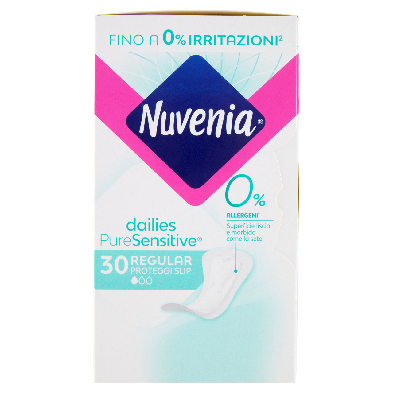 Proteggi slip nuvenia pure sensitive normal pz 30 - Immagine 01