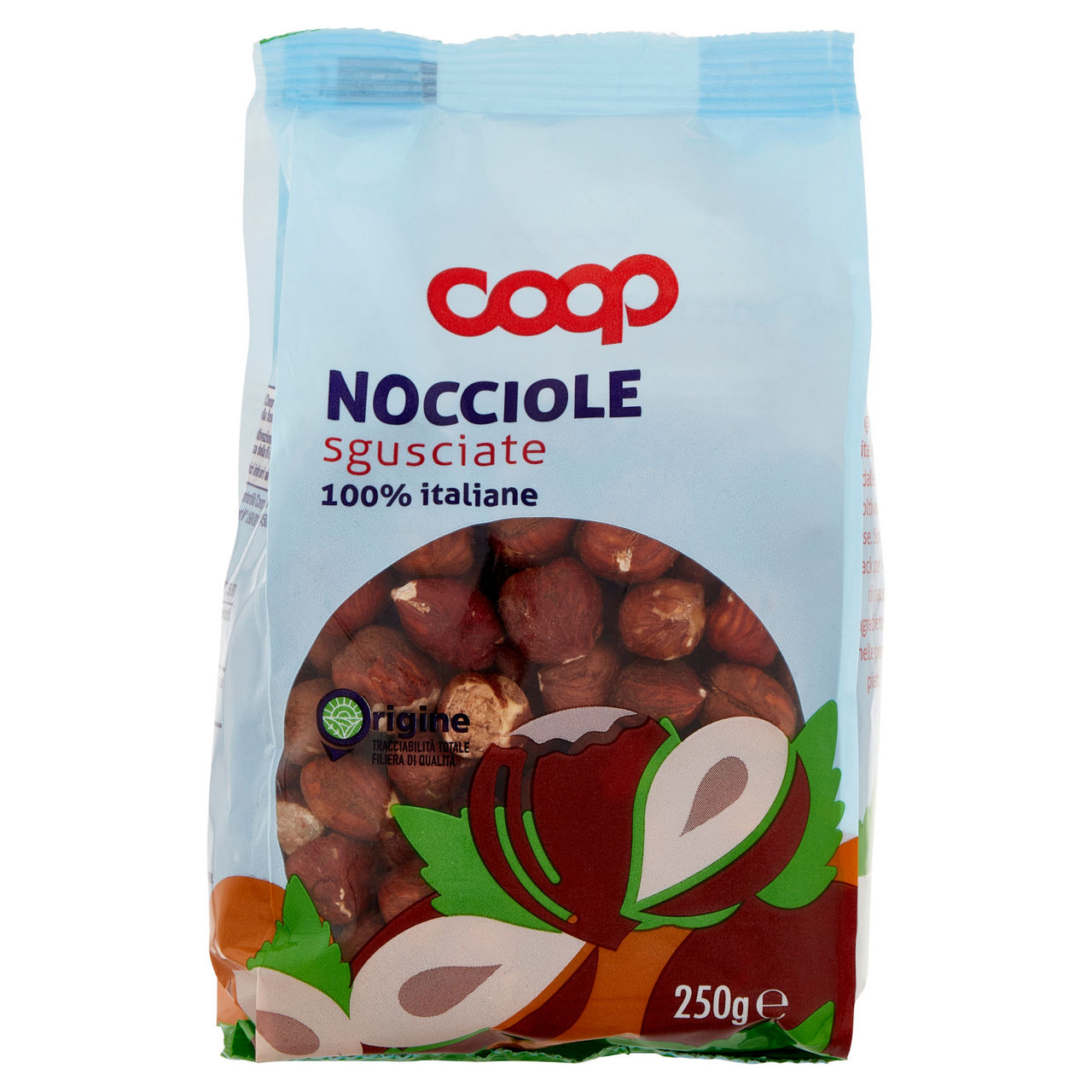 Nocciole sgusciate 250 gr