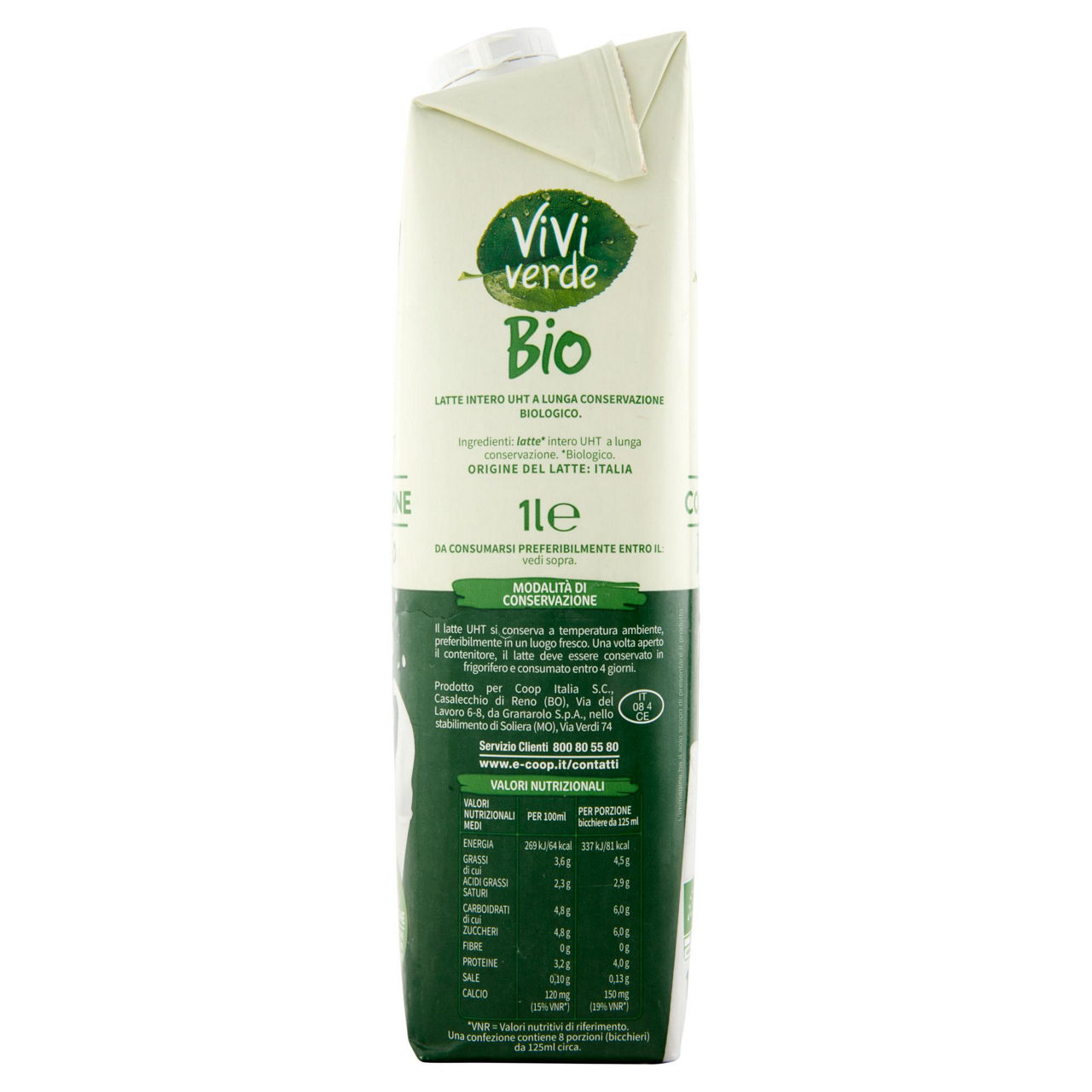 Latte intero bio a lunga conservazione 1 lt - Immagine 11