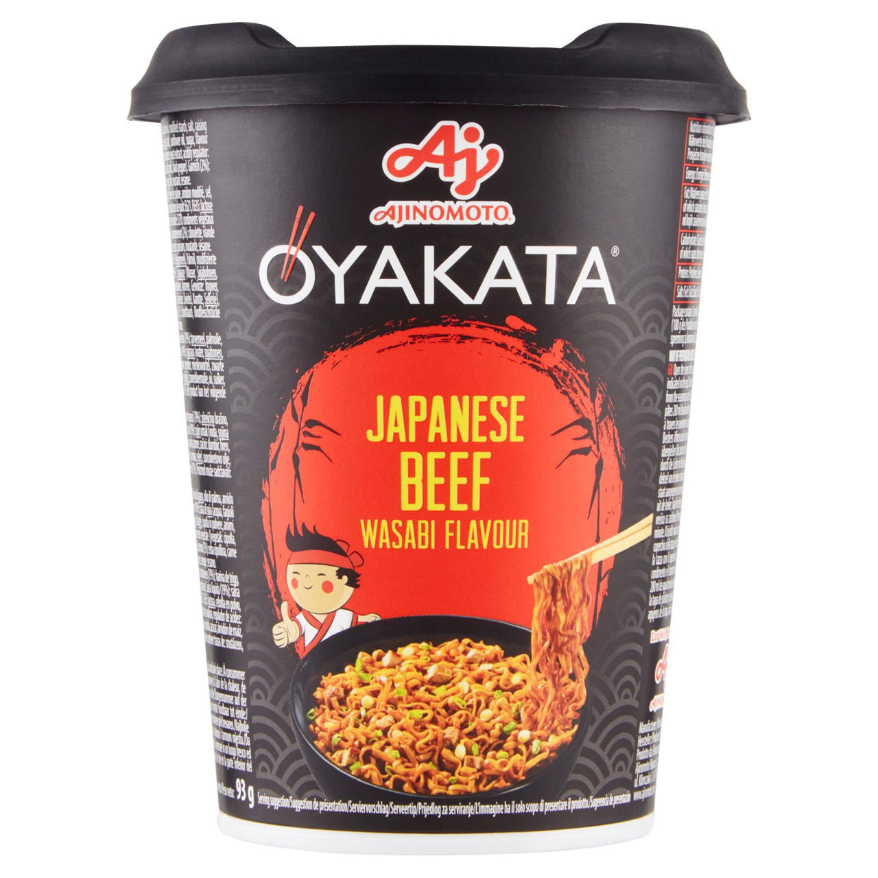 Noodles istantanei con manzo e salsa wasabi 93 gr - Immagine 01